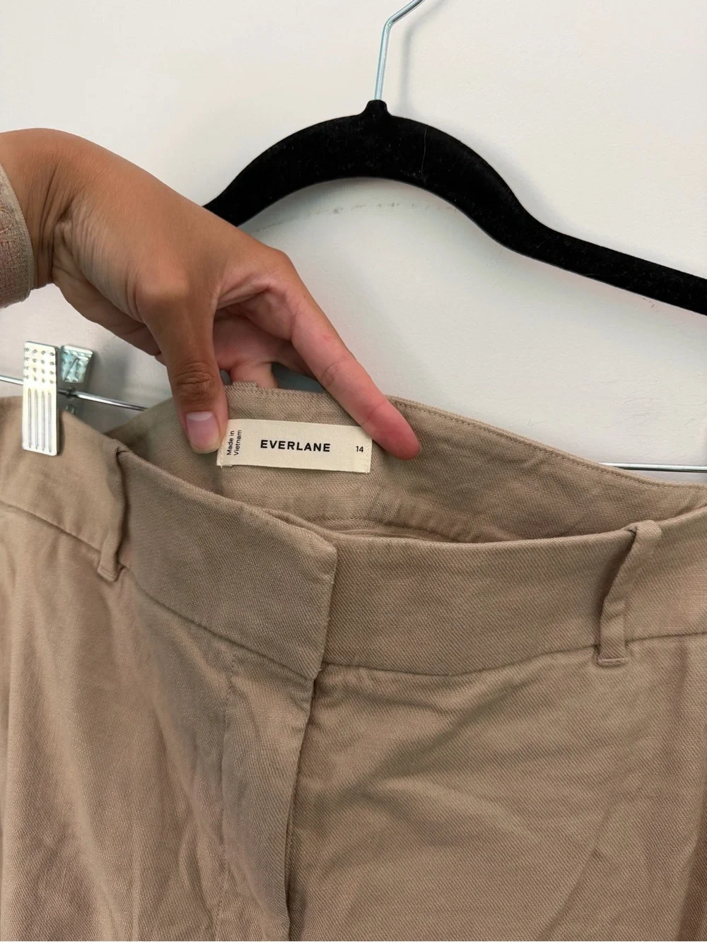 Everlane European Flax Linen Pant Size 14 Coastal European Summer Biz Casual